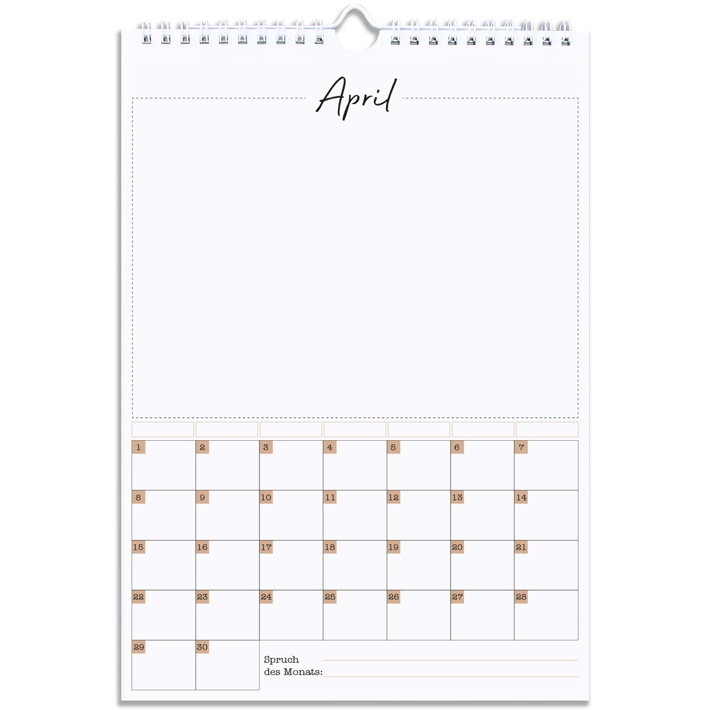 Wandkalender LEAF & GOLD