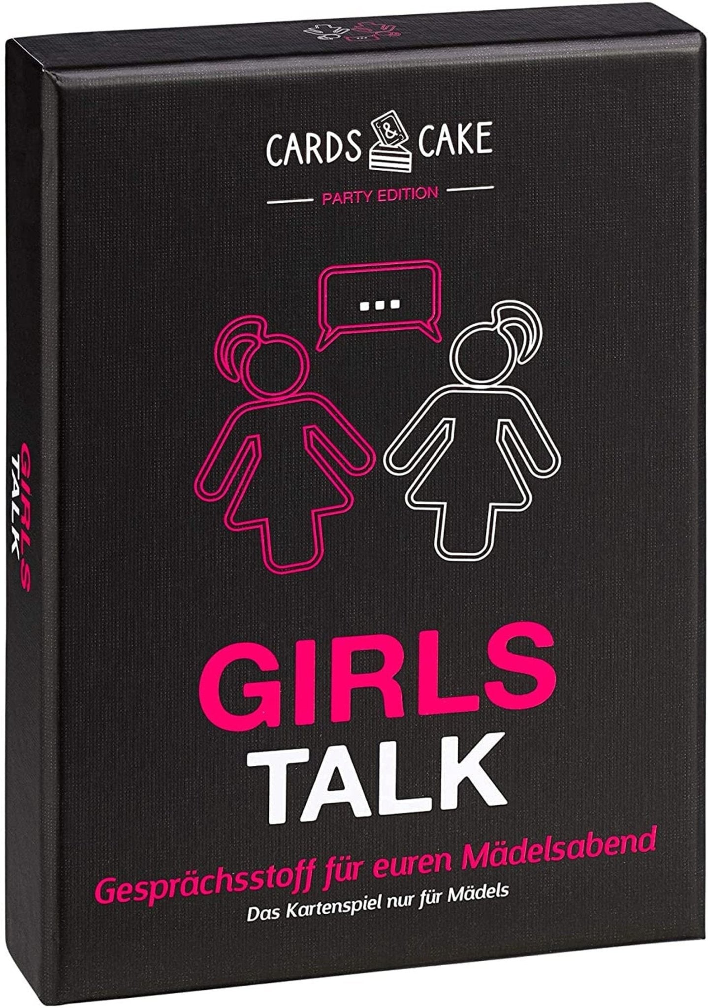 CARDS & CAKE GIRLS TALK Kartenspiel - Cupcakes & Kisses