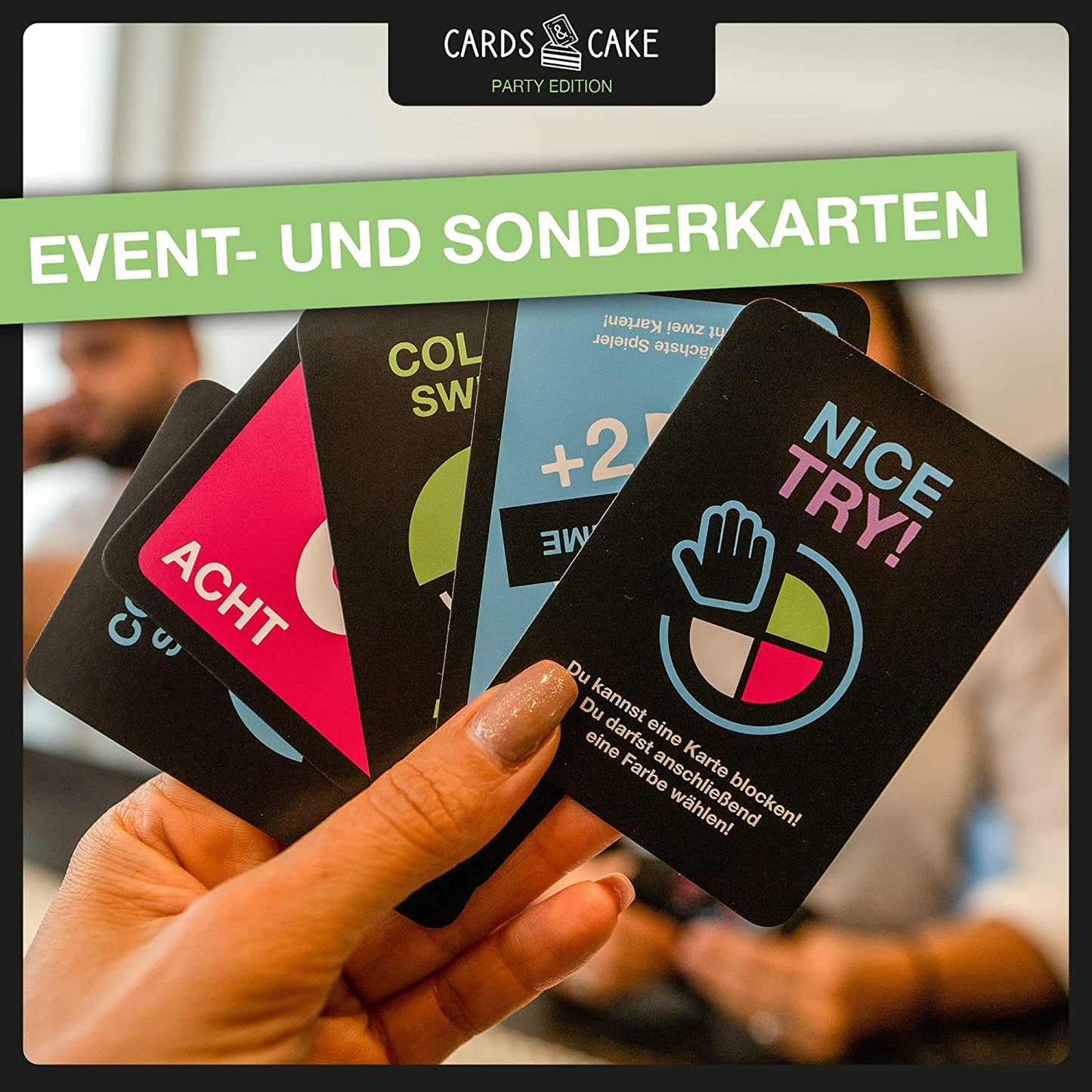 CARDS & CAKE Kartenspiel Zero - Cupcakes & Kisses