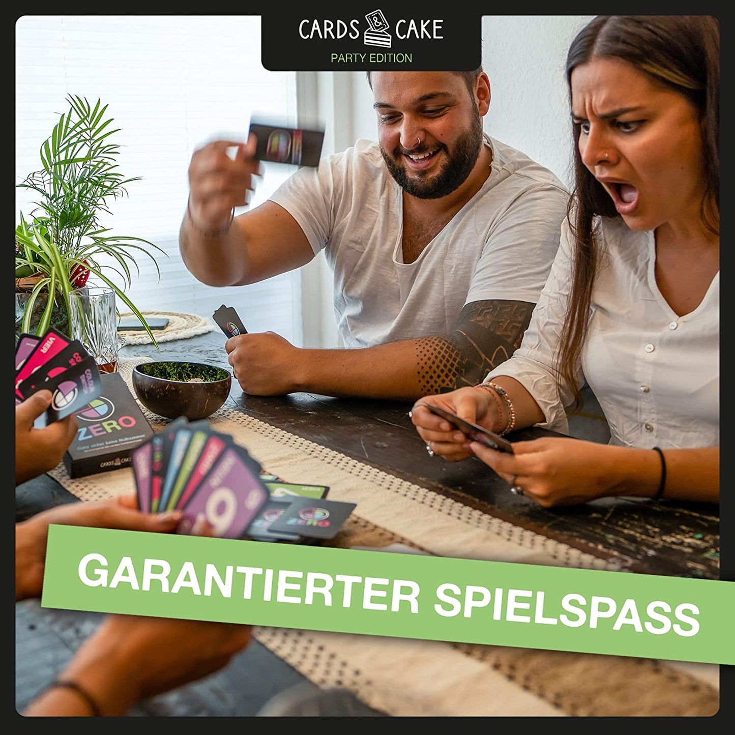CARDS & CAKE Kartenspiel Zero - Cupcakes & Kisses