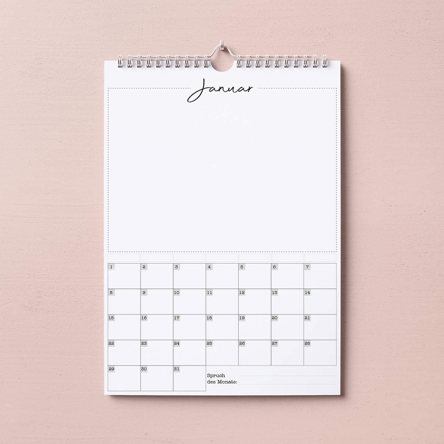 Wandkalender LEAF & GOLD