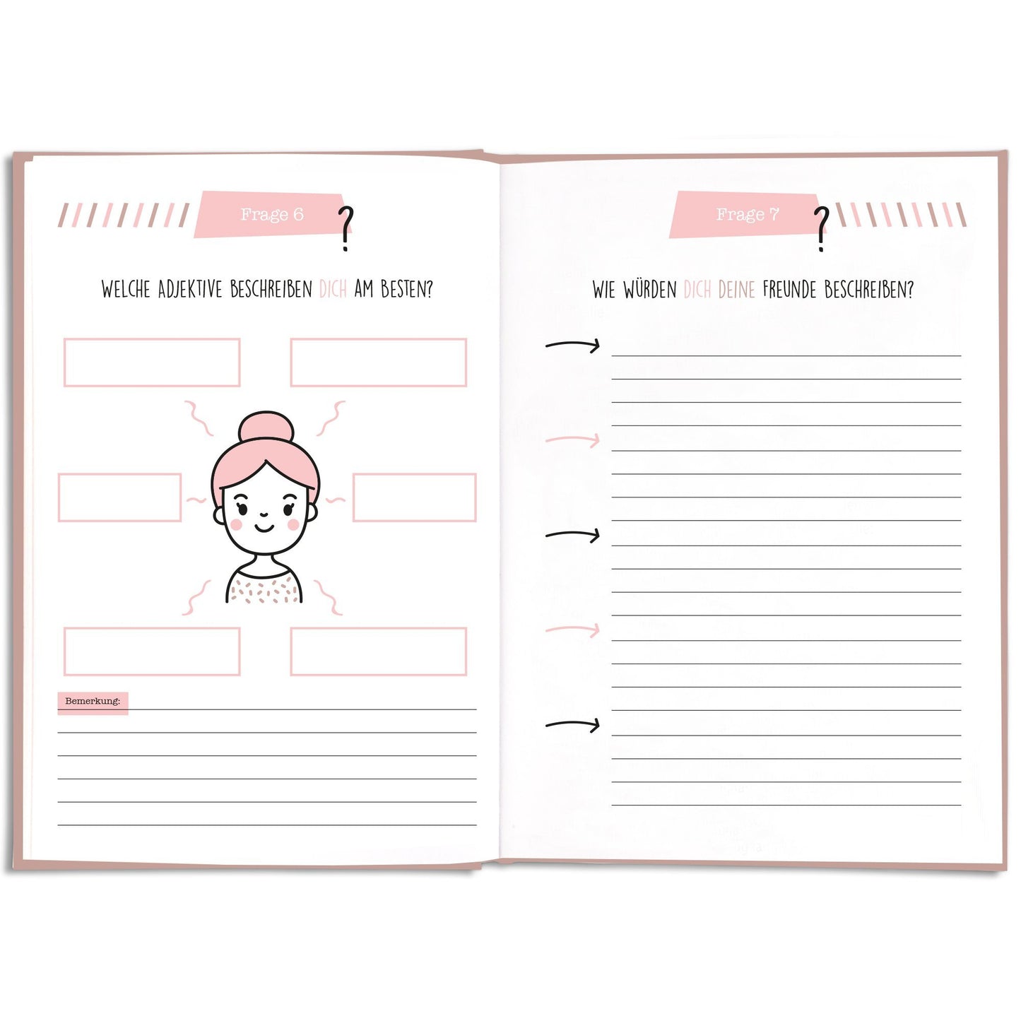 Mein Glück Ausfüllbuch - Cupcakes & Kisses