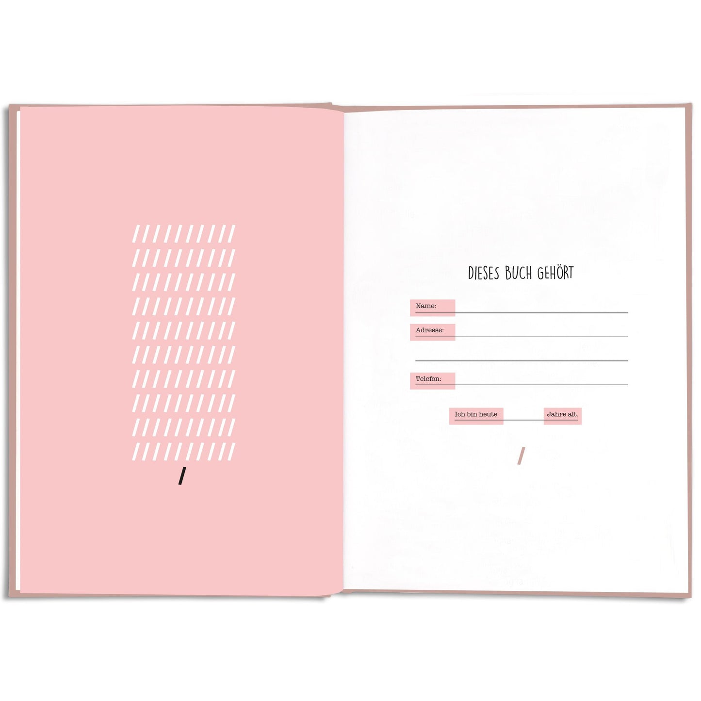 Mein Glück Ausfüllbuch - Cupcakes & Kisses