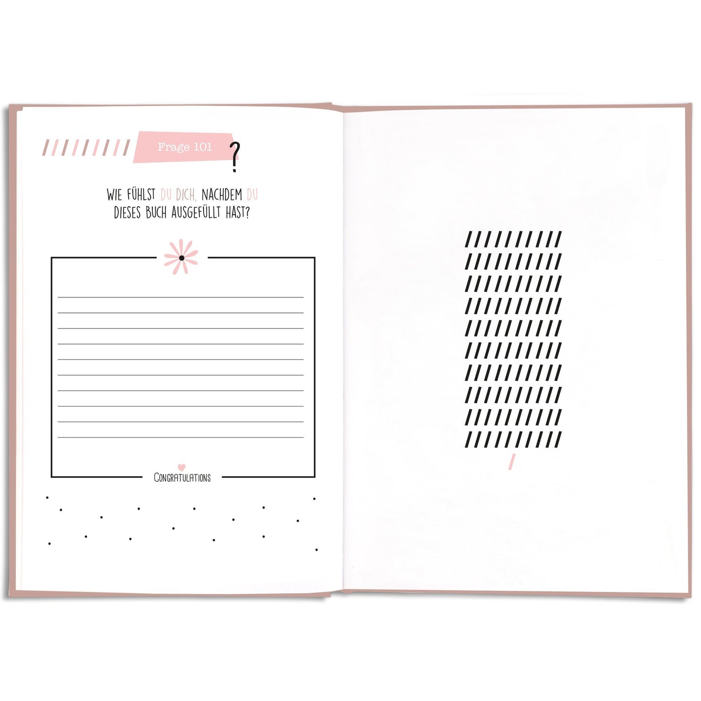 Mein Glück Ausfüllbuch - Cupcakes & Kisses