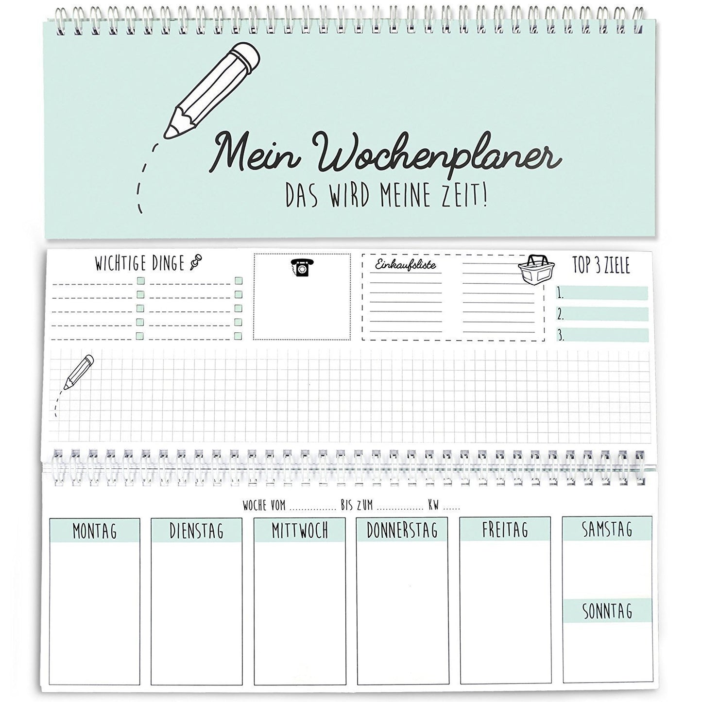 Tischkalender - Cupcakes & Kisses