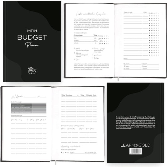 LEAF & GOLD Budgetplaner SW