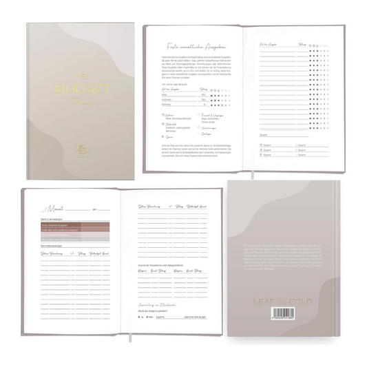 LEAF & GOLD Budgetplaner