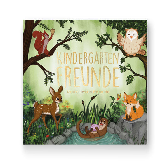 Kindergarten Freundebuch Waldtiere
