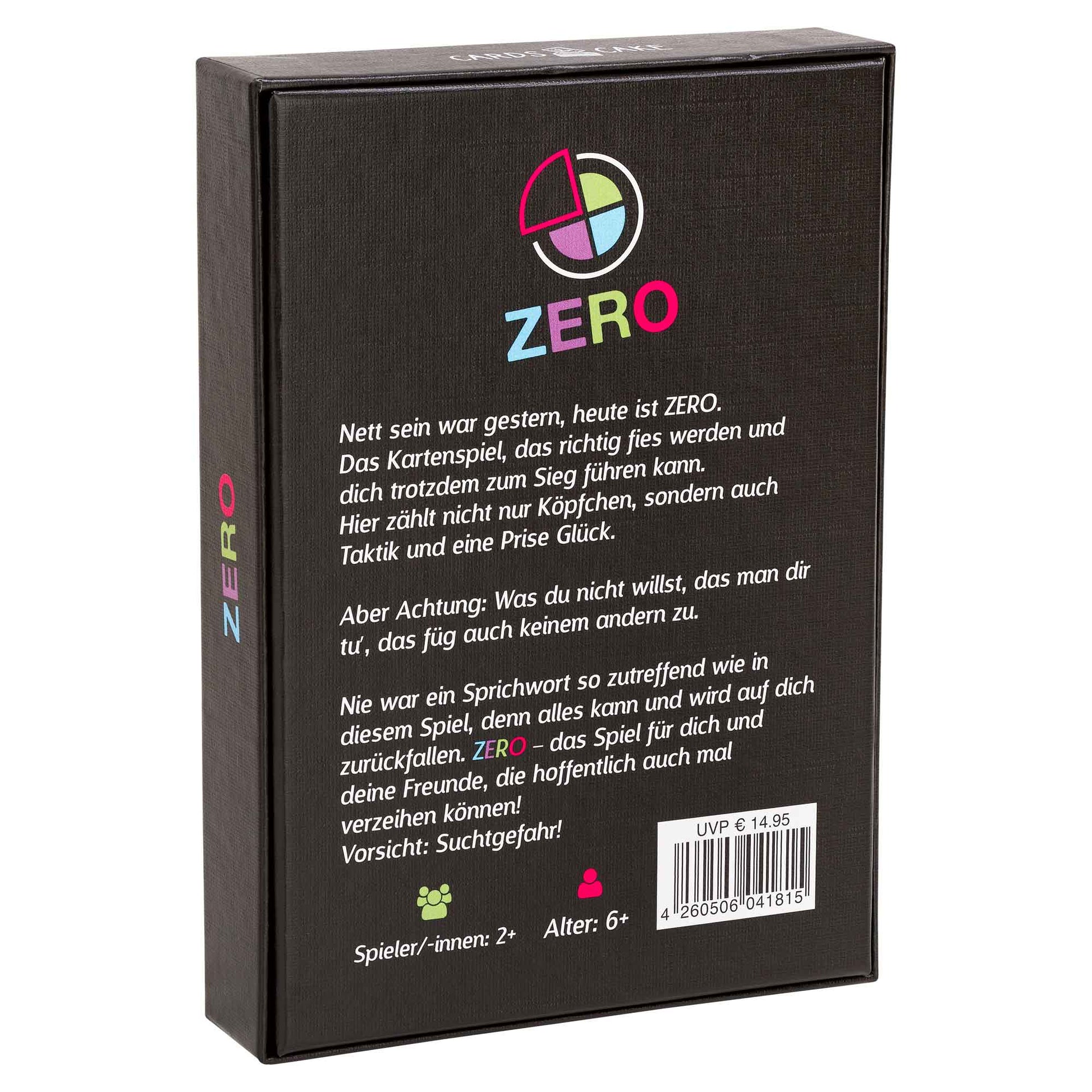 CARDS & CAKE Kartenspiel Zero - Cupcakes & Kisses
