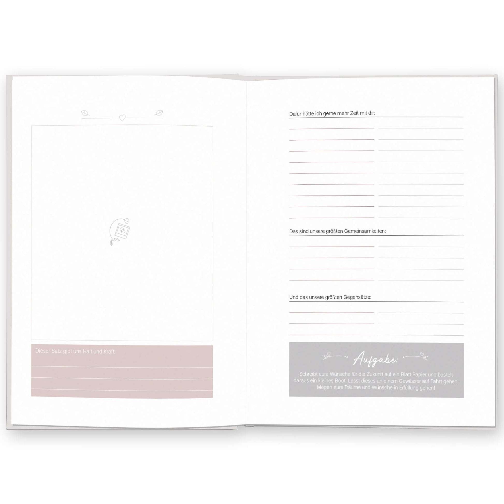 Hochzeitstag Tagebuch - Cupcakes & Kisses